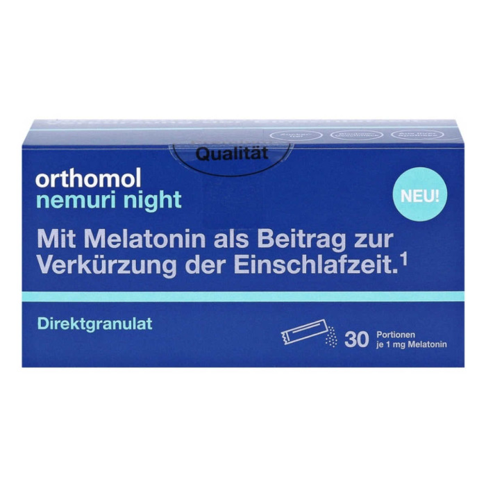 Витаминно-Минеральный Комплекс для Здорового Сна Orthomol Nemuri Night Direktgranulat