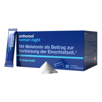 Витаминно-Минеральный Комплекс для Здорового Сна Orthomol Nemuri Night Direktgranulat