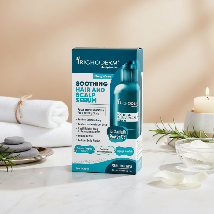 Успокаивающая Сыворотка-Спрей для Волос и Кожи Головы Trichoderm Soothing Hair and Scalp Serum