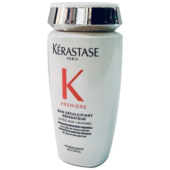Декальцинирующий Шампунь-Ванна для Восстановления Всех Типов Поврежденных Волос Kerastase Premiere Bain Decalcifiant Reparateur