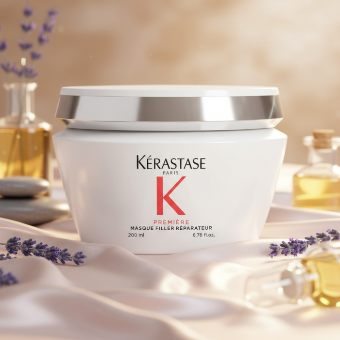 Маска-Филлер для Уменьшения Ломкости и Восстановления Всех Типов Поврежденных Волос Kerastase Premiere Masque Filler Reparateur