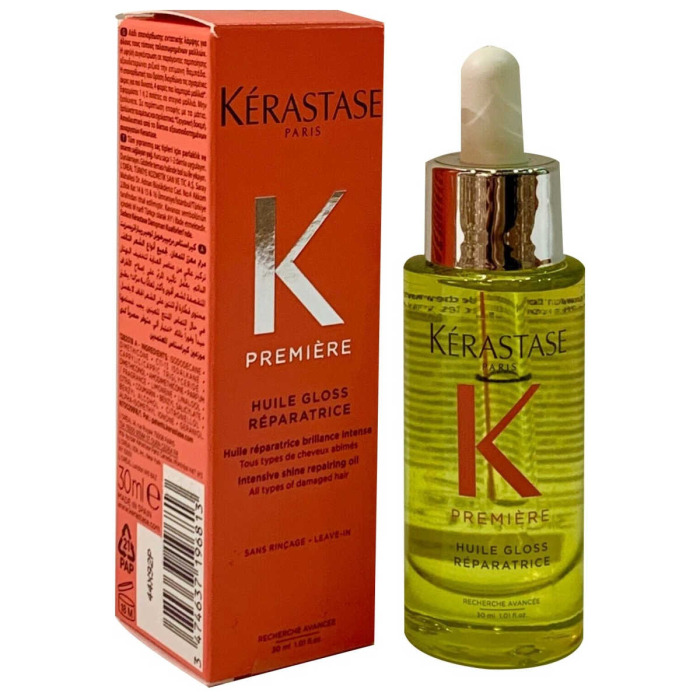Масло-Концентрат для Блеска и Восстановления Всех Типов Поврежденных Волос Kerastase Premiere Huile Gloss Reparatrice