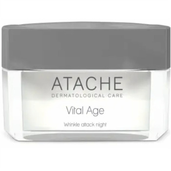 Омолаживающий Крем для Лица с Ретинолом и Ниацинамидом ATACHE Vital Age Wrinkle Attack