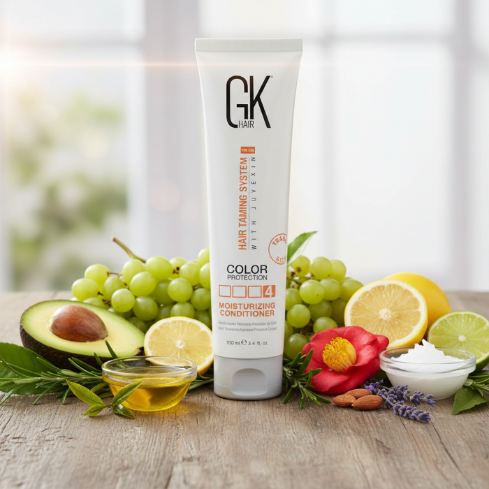 Увлажняющий Кондиционер-Фиксатор Цвета для Окрашенных Волос GKhair Color Protection Moisturizing Conditioner