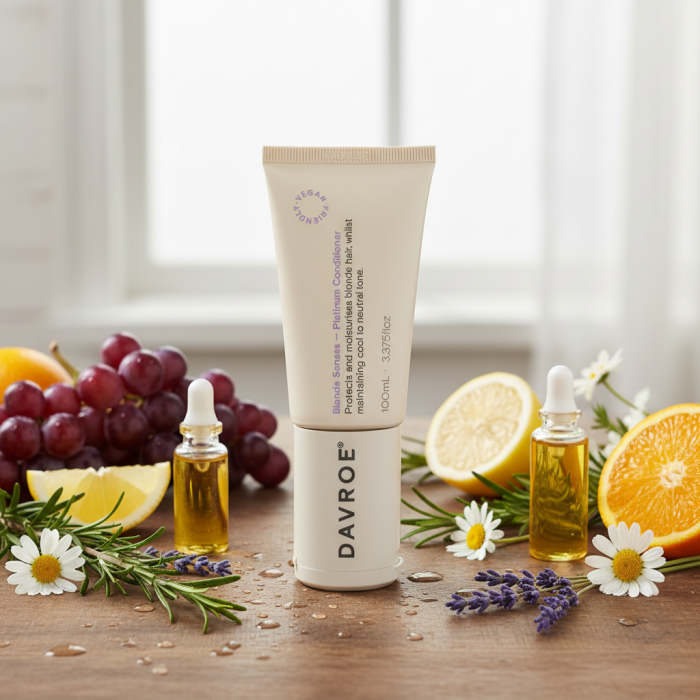 Тонирующий Кондиционер для Светлых Волос DAVROE Blonde Senses Platinum Toning Conditioner