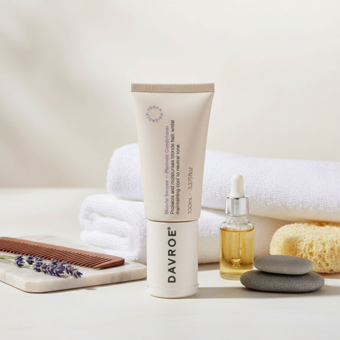 Тонирующий Кондиционер для Светлых Волос DAVROE Blonde Senses Platinum Toning Conditioner