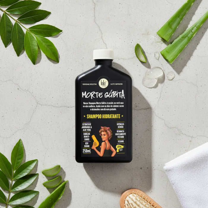 Шампунь для Восстановления и Увлажнения Волос Lola Cosmetics Morte Subita Shampoo Hidratante