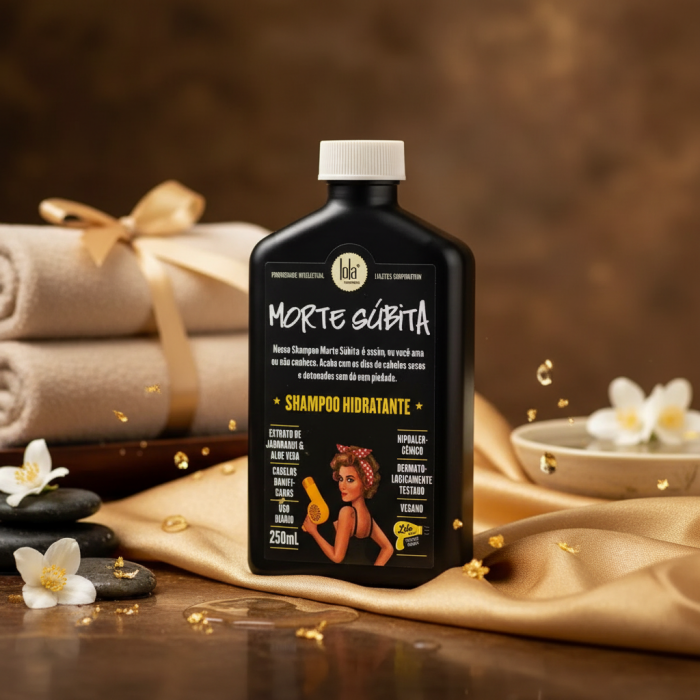 Шампунь для Восстановления и Увлажнения Волос Lola Cosmetics Morte Subita Shampoo Hidratante