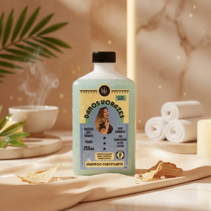 Восстанавливающий Шампунь Lola Cosmetics Danos Vorazes Shampoo Fortificante