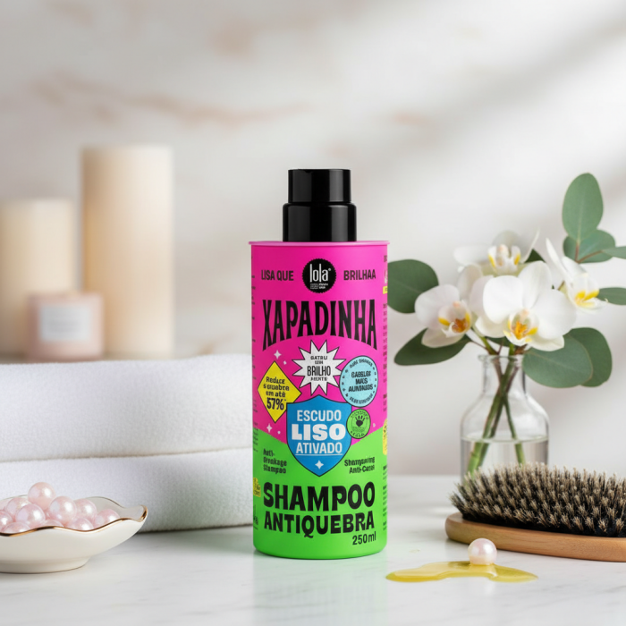 Шампунь для Блеска и Гладкости Волос Lola Cosmetics Xapadinha Shampoo Antiquebra