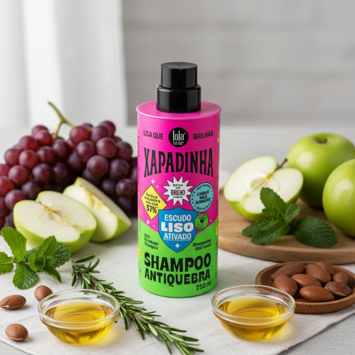 Шампунь для Блеска и Гладкости Волос Lola Cosmetics Xapadinha Shampoo Antiquebra
