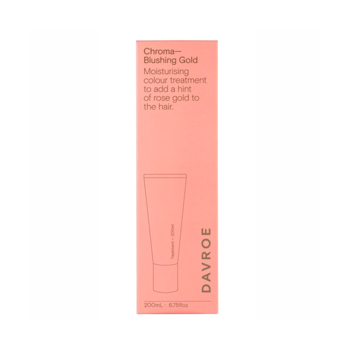 Тонирующий Бальзам для Волос DAVROE Chroma Colour Treatments Blushing Gold
