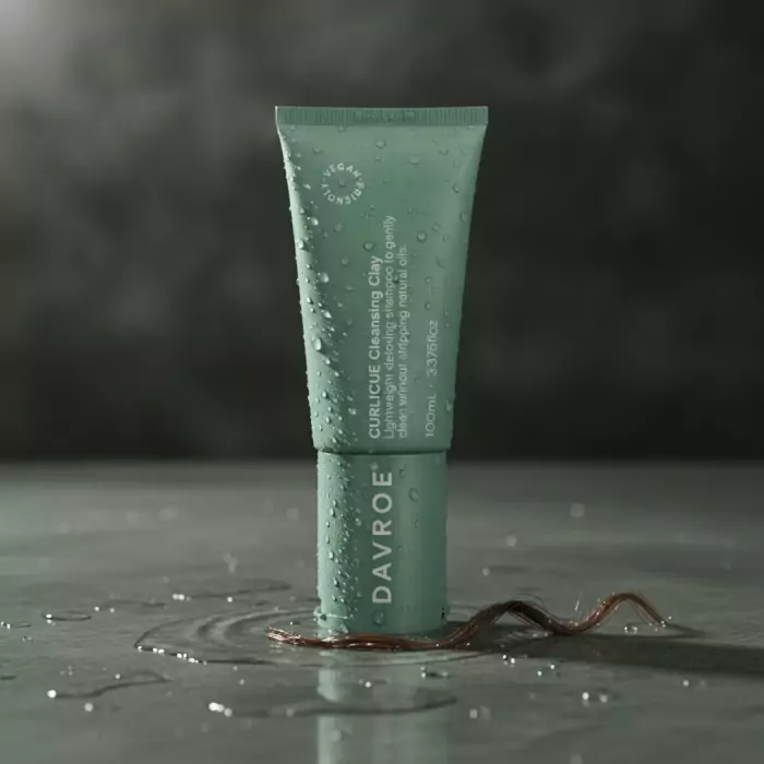 Детокс-Шампунь с Глиной DAVROE Curlicue Cleansing Clay Shampoo