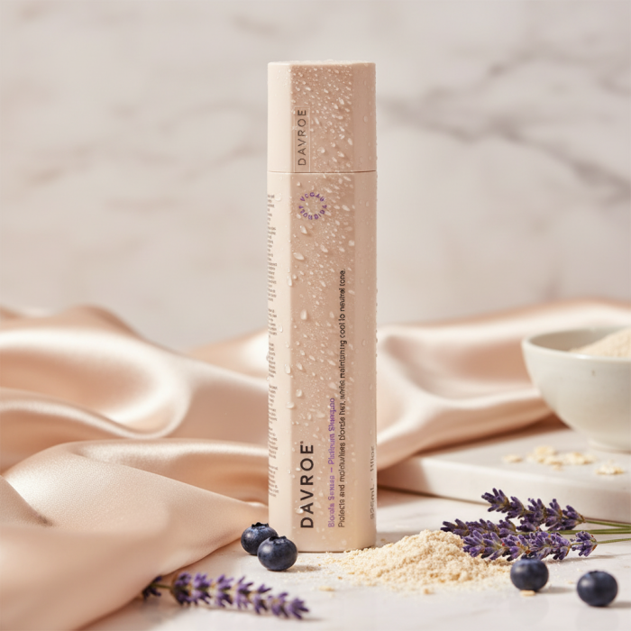 Тонирующий Шампунь для Светлых Волос DAVROE Blonde Senses Platinum Toning Shampoo