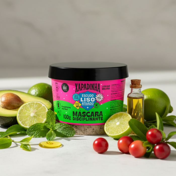 Маска для Блеска и Гладкости Волос Lola Cosmetics Xapadinha Disciplinante Mask