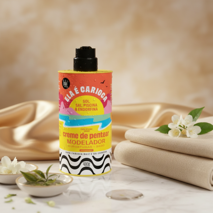 Крем для Укладки Вьющихся Волос Lola Cosmetics Ela É Carioca 3ABC Cream