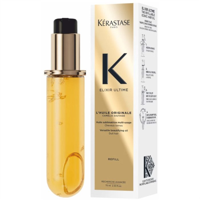 Масло-Концентрат для Тусклых Волос Kerastase Elixir Ultime Huile Original Refillable