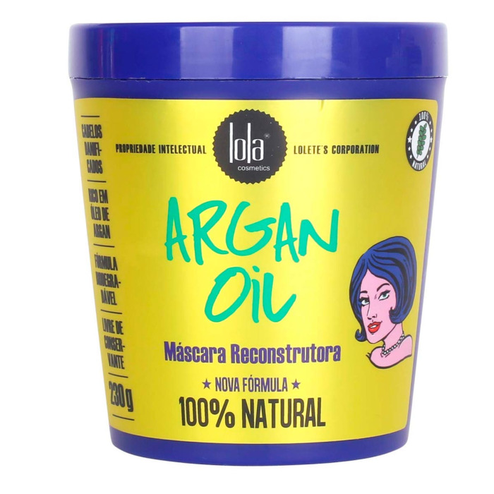 Восстанавливающая Маска для Волос с Аргановым Маслом Lola from Rio Argan Oil Mask