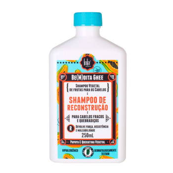 Шампунь для Реконструкции Волос Lola from Rio Be(m)dita Ghee Reconstrucao Papaya e Queratina Vegetal Shampoo