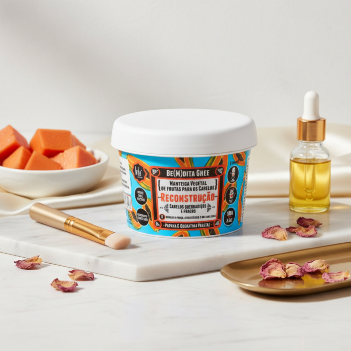 Маска для Реконструкции Волос Lola from Rio Be(m)dita Ghee Reconstrucao Papaya e Queratina Vegetal Mask