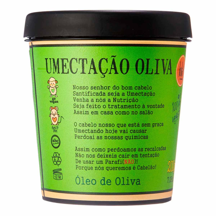 Маска для Сухих и Поврежденных Волос Lola from Rio Umectacao Oliva Mask