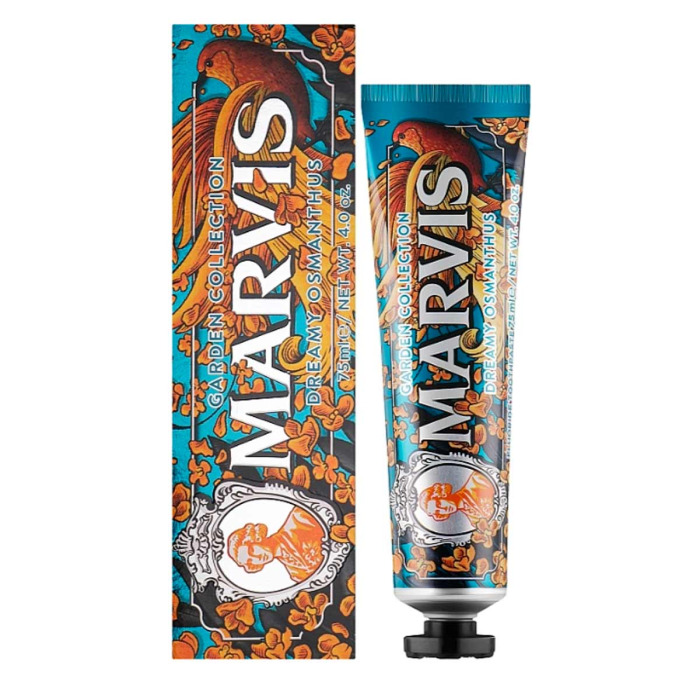 Зубная Паста «Мечтательный Османтус» Marvis Garden Collection Dreamy Osmanthus Toothpaste
