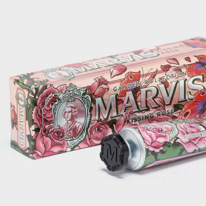 Зубная Паста «Поцелуй Розы» Marvis Garden Collection Kissing Rose Toothpaste