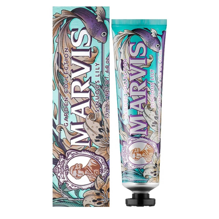 Зубная Паста «Вьющаяся Лилия» Marvis Garden Collection Sinuous Lily Toothpaste