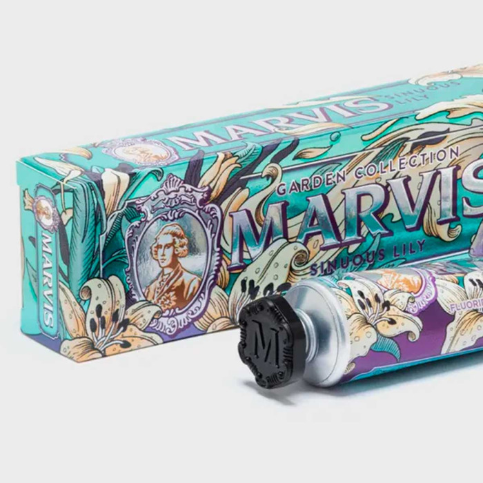 Зубная Паста «Вьющаяся Лилия» Marvis Garden Collection Sinuous Lily Toothpaste