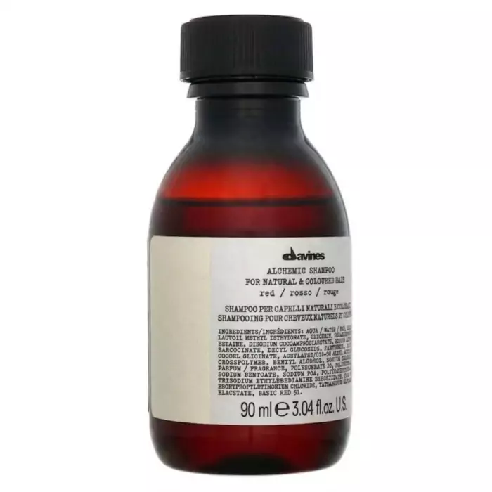 Шампунь с Прямыми Пигментами для Усиления Цвета Волос Красный Davines Alchemic Shampoo Red