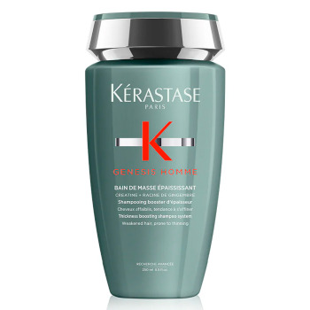 Шампунь-Ванна, Бустер для Густоты Ослабленных Тонких Волос Мужчин Kerastase Genesis Homme Bain de Masse Epaississant Шампунь-Ванна, Бустер для Густоты Ослабленных Тонких Волос Мужчин Kerastase Genesis Homme Bain de Masse Epaississant