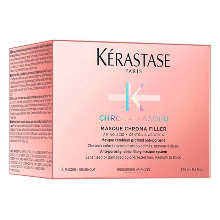 Маска для Питания Окрашенных Чувствительных и Поврежденных Волос Kerastase Chroma Absolu Masque Chroma Filler