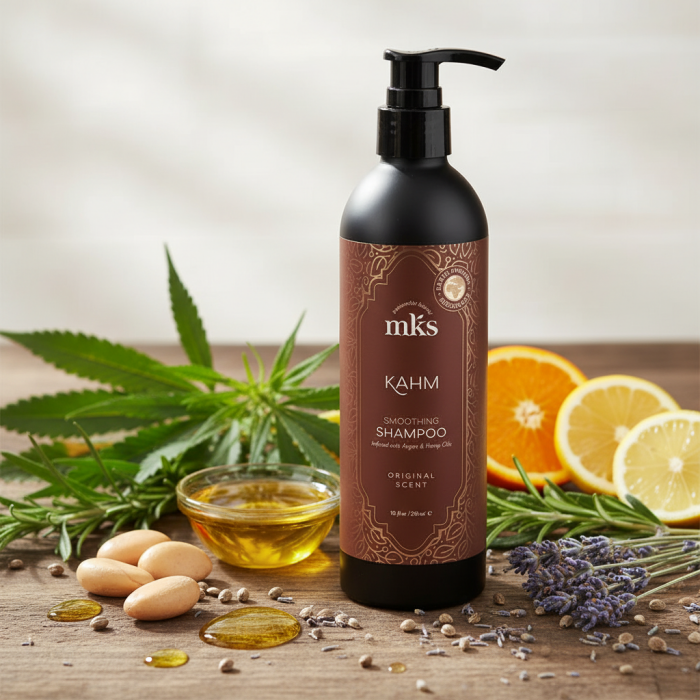 Разглаживающий Шампунь для Волос MKS-ECO Kahm Smoothing Shampoo Original Scent