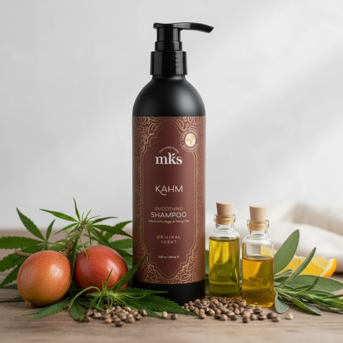 Разглаживающий Шампунь для Волос MKS-ECO Kahm Smoothing Shampoo Original Scent