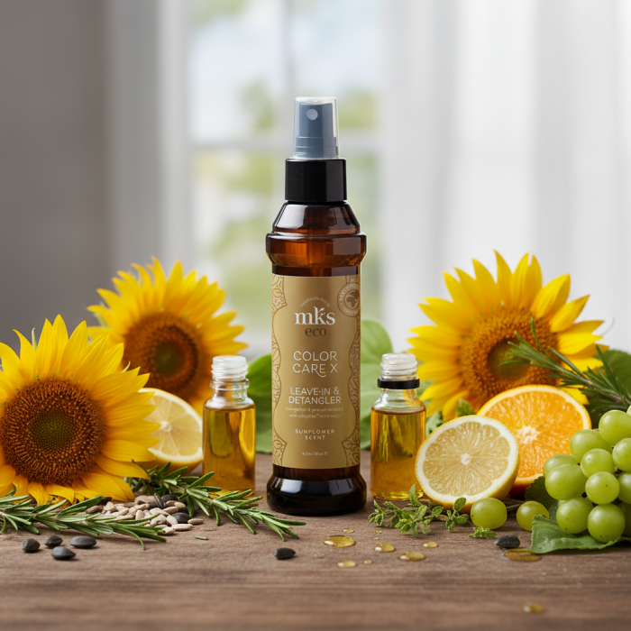 Несмываемое Средство для Окрашенных Волос MKS-ECO Color Care X Leave-In & Detangler Sunflower Scent