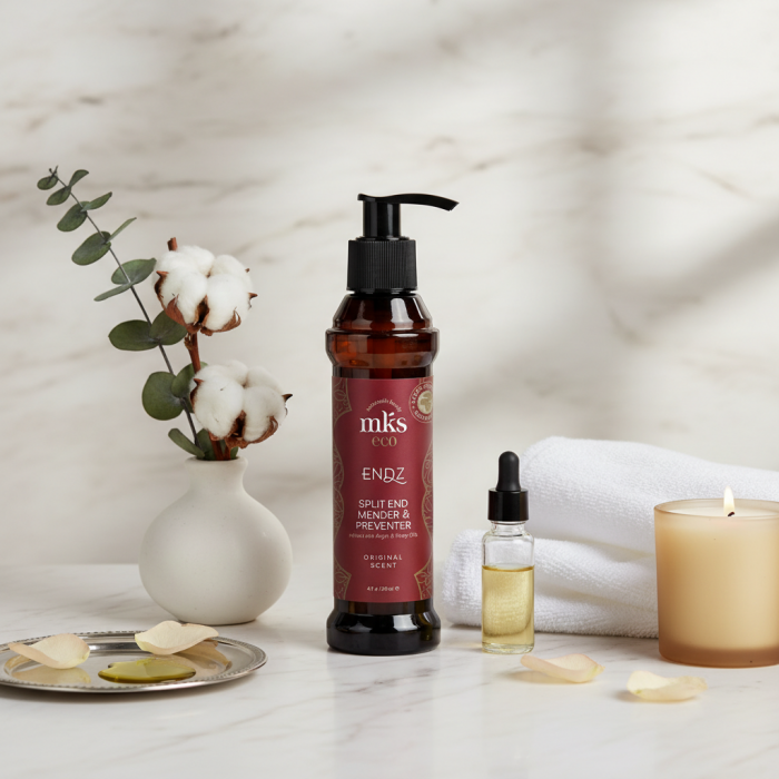 Несмываемое Средство для Восстановления Секущихся Кончиков и Волос MKS-ECO Endz Split End Mender & Preventer Original Scent