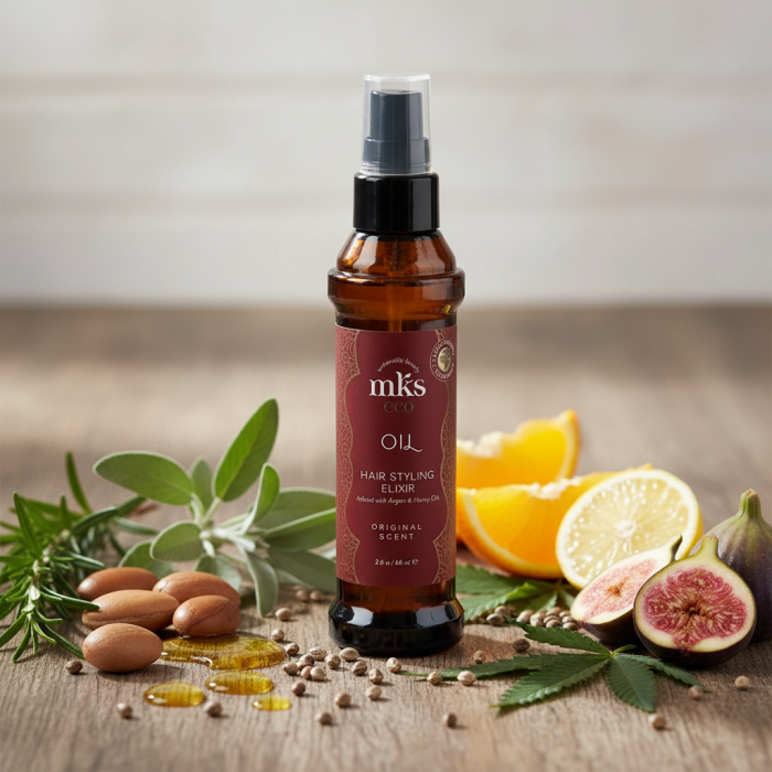 Масло для Волос MKS-ECO Oil Hair Styling Elixir Original Scent