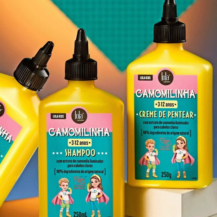Детский Крем для Светлых Волос Lola from Rio Camomilinha Cream