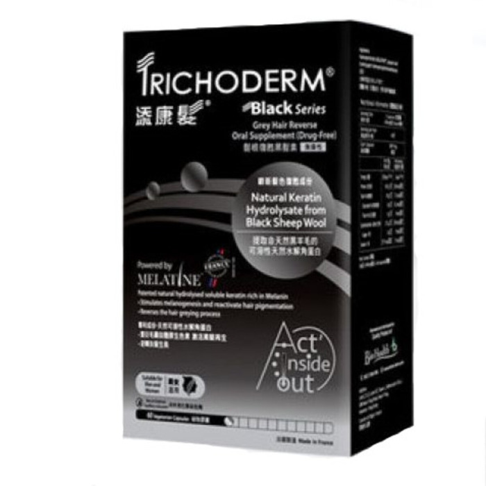 Витаминный Комплекс Против Образования Седины Trichoderm Anti-Grey Hair Reverse Oral Drug-Free Supplement