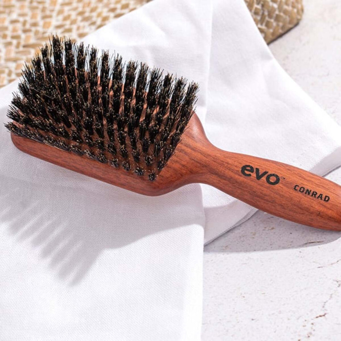 Щетка для Волос с Натуральной Щетиной Конрад EVO Conrad Natural Bristle Dressing Brush