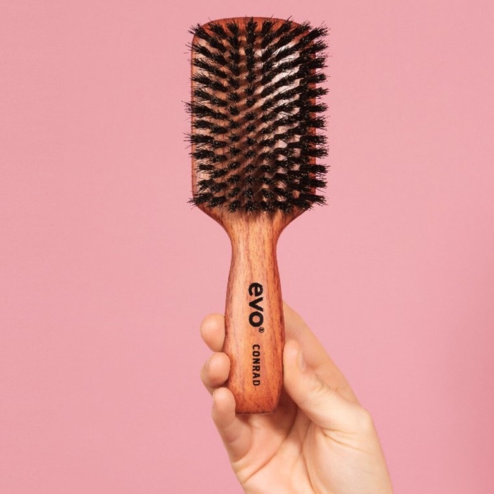 Щетка для Волос с Натуральной Щетиной Конрад EVO Conrad Natural Bristle Dressing Brush