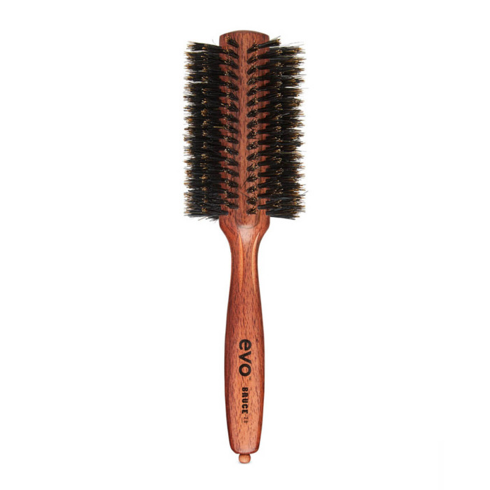 Круглая Щетка для Волос с Натуральной Щетиной Брюс EVO Bruce Natural Bristle Radial Brush 28 мм