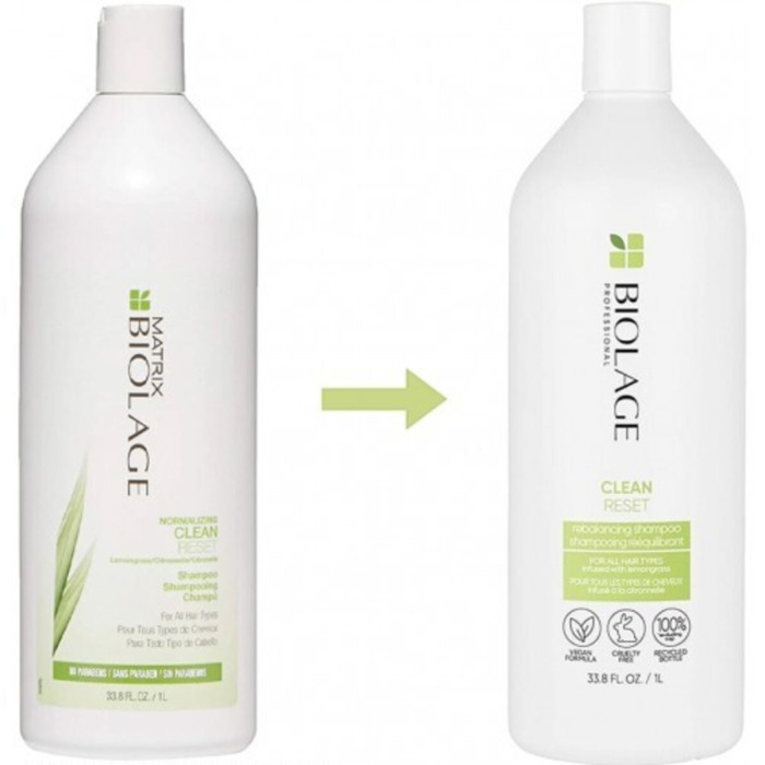 Очищающий Шампунь для Всех Типов Волос BIOLAGE Professional Cleanreset Rebalancing Shampoo