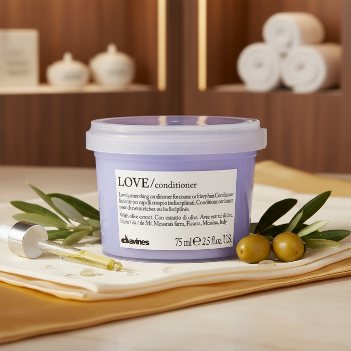 Кондиционер для Разглаживания Завитка Davines Love Lovely Smoothing Conditioner