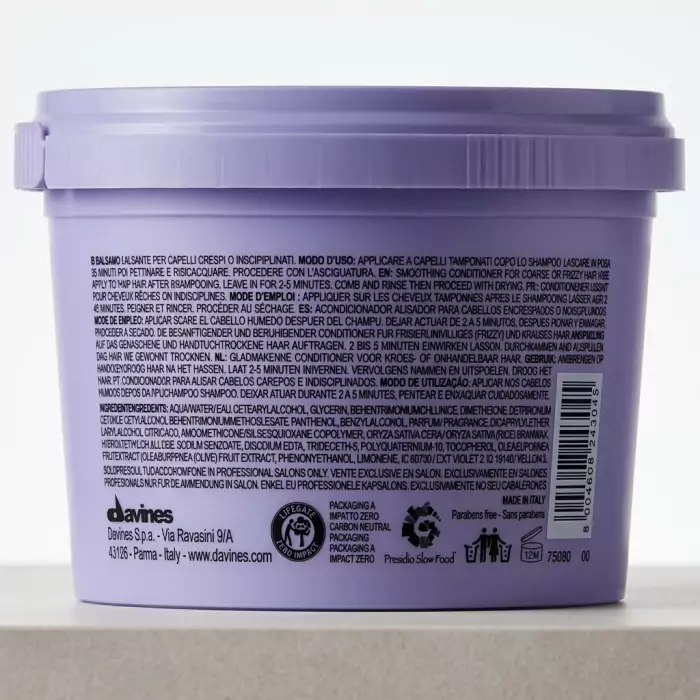 Кондиционер для разглаживания завитка Davines Love Lovely Smoothing Conditioner