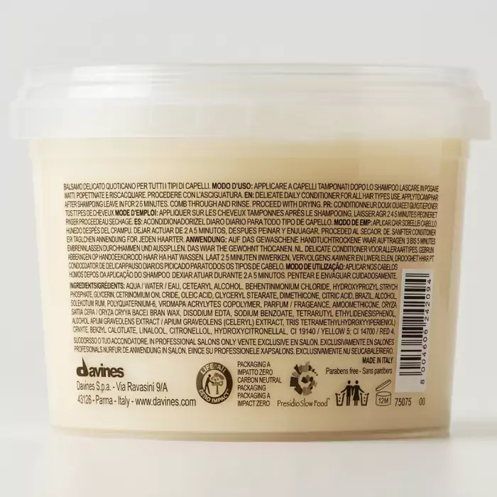 Кондиционер для волос Davines Essential Haircare Dede Delicate Air Conditioning