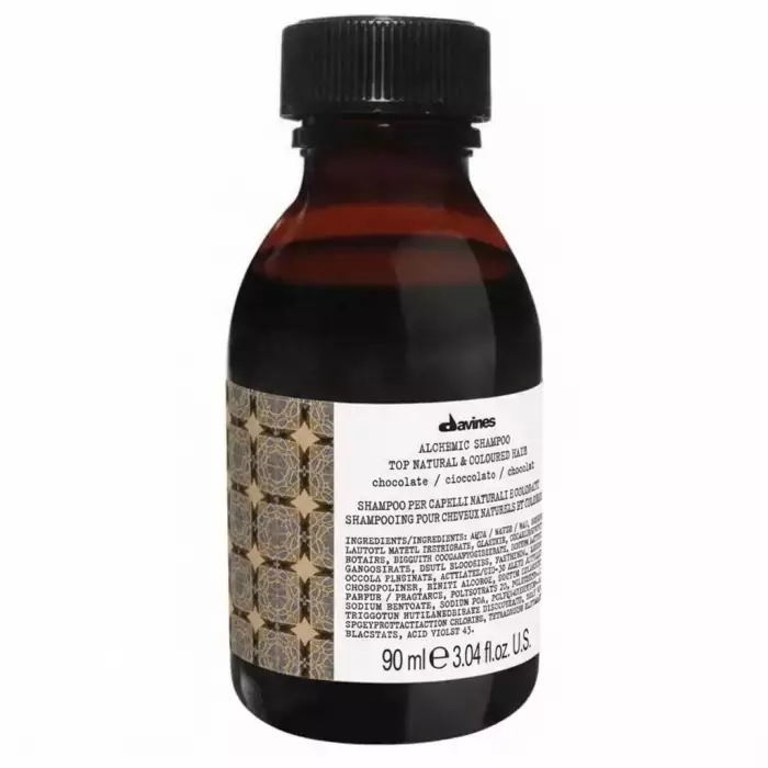 Davines Alchemic Shampoo for Natural and Coloured Hair Chocolate