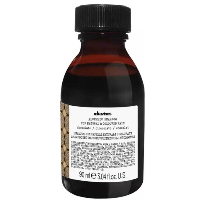 Davines Alchemic Shampoo for Natural and Coloured Hair Chocolate