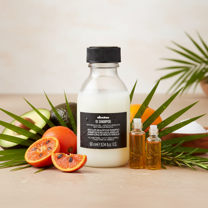 Шампунь для Абсолютного Смягчения и Блеска Волос Davines Oi Absolute Hydration Shampoo