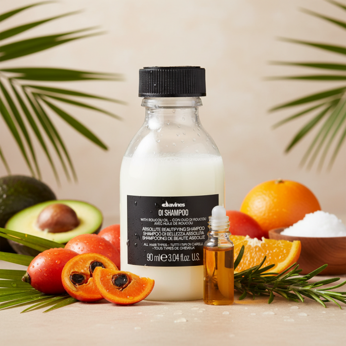 Шампунь для Абсолютного Смягчения и Блеска Волос Davines Oi Absolute Hydration Shampoo